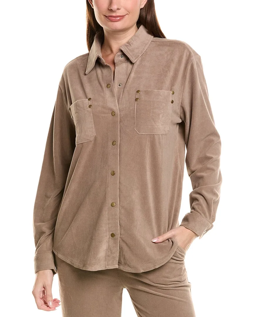 Luxe Cord Button Down Shirt by Vintage Havana