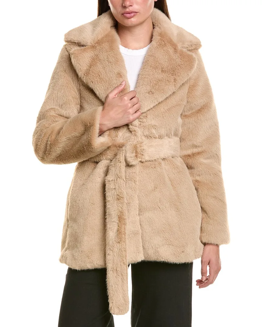 Notch Collar Wrap Jacket by Neiman Marcus