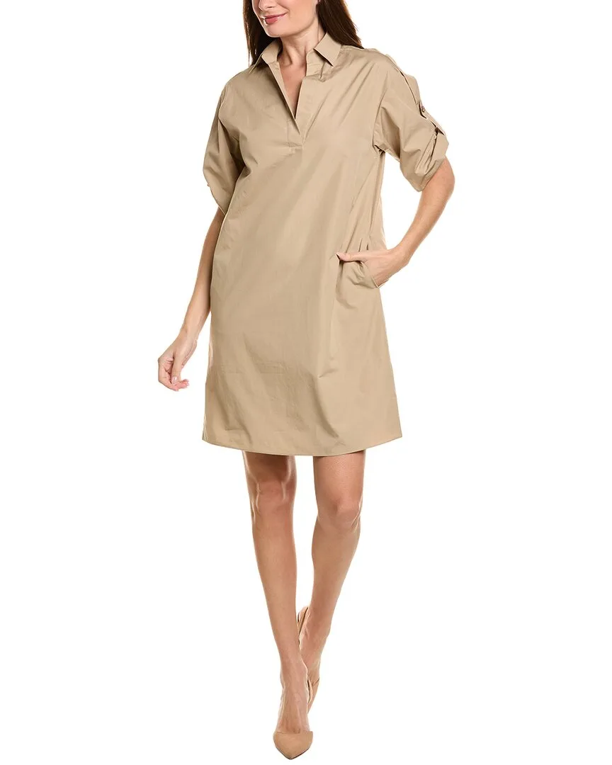 Tab Sleeve Popover Dress by Lafayette 148 New York