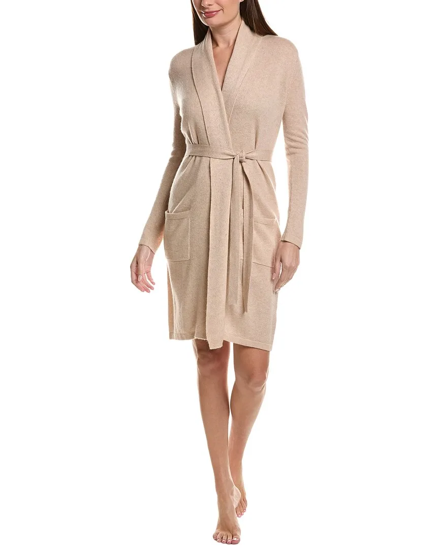 Classic Jersey Wool & Cashmere-Blend Robe by Sofia Cashmere