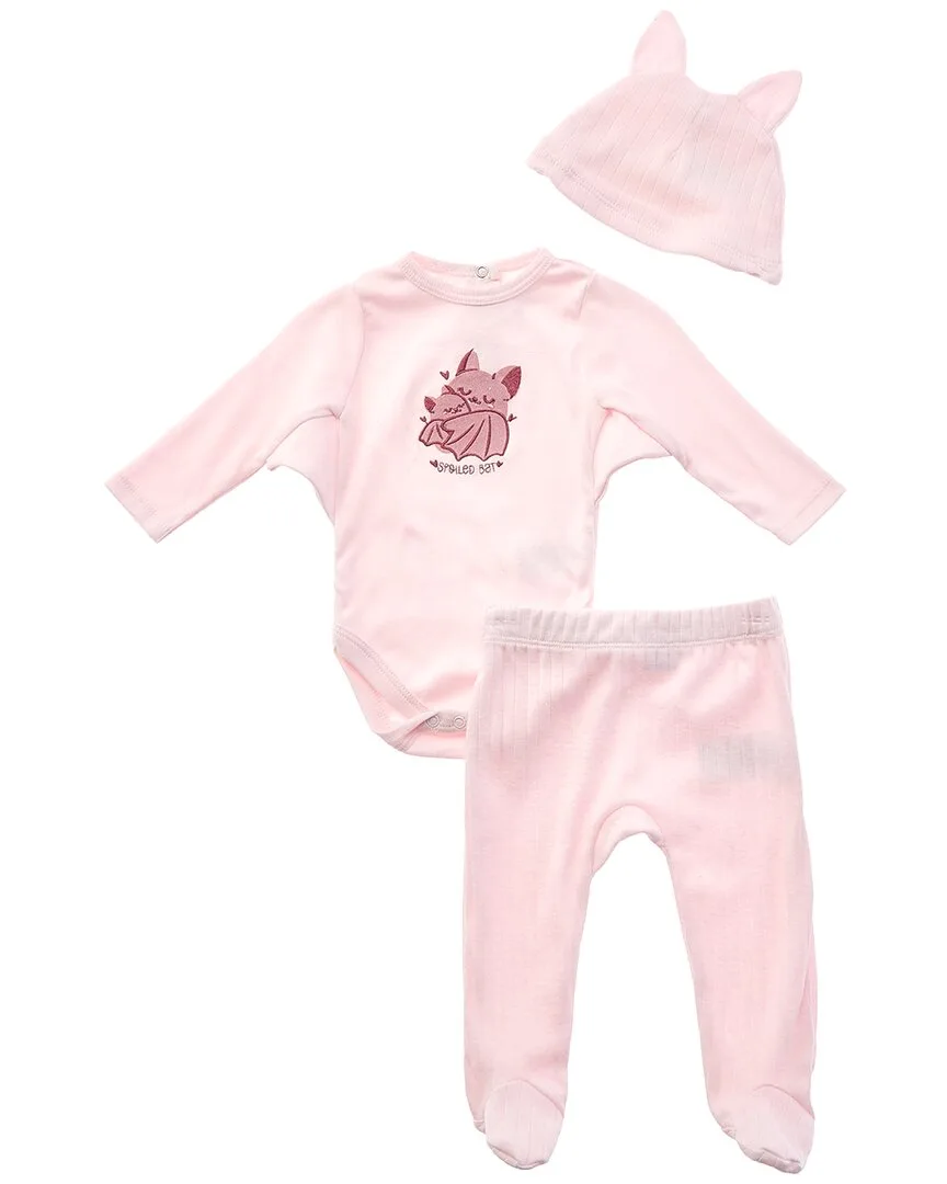 3Pc Spoiled Bat Pant Set by Quiltex