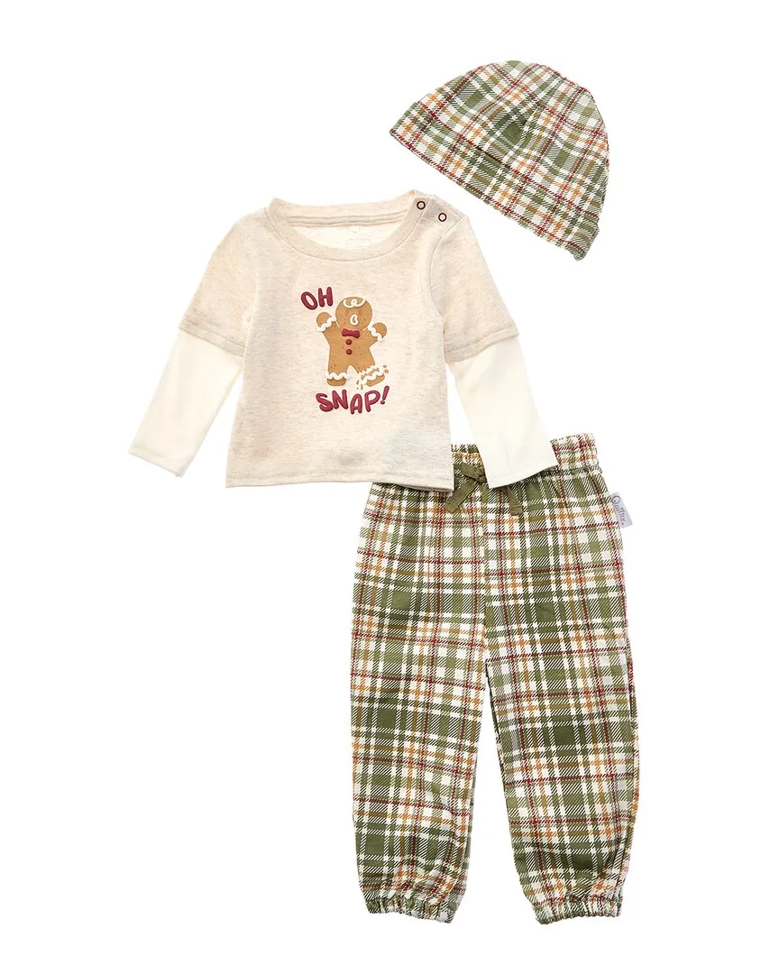 3Pc Oh Snap Pant Set by Quiltex