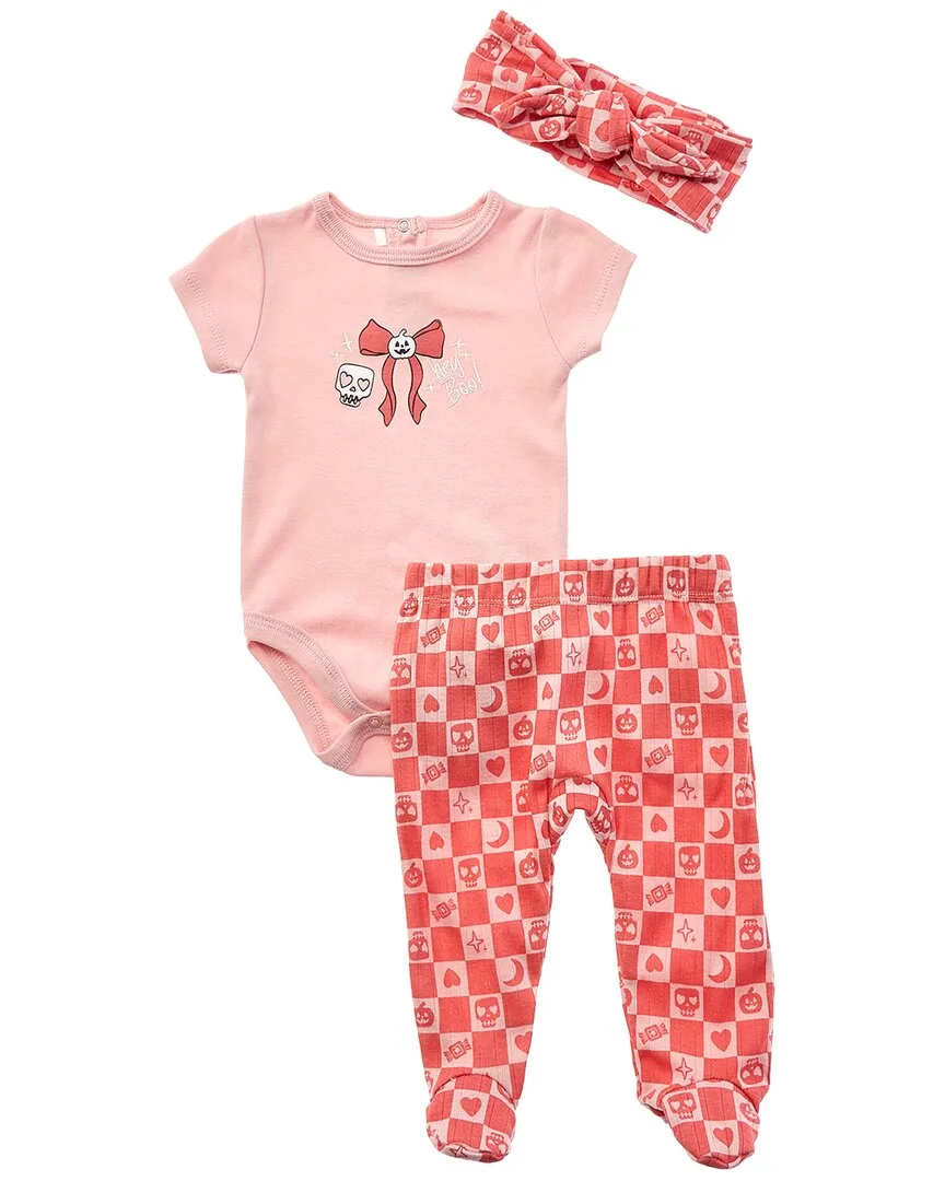 3Pc Hey Boo Pant Set by Quiltex