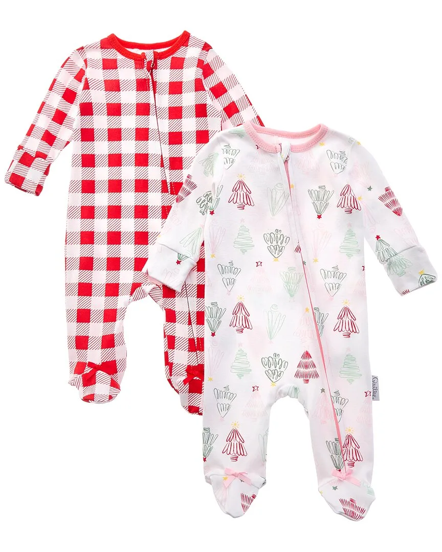 2Pk Holidays Footed Coverall by Quiltex