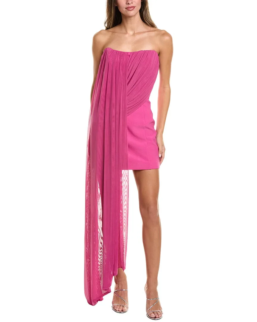 Chantal Asymmetrical Mini Dress by Elliatt