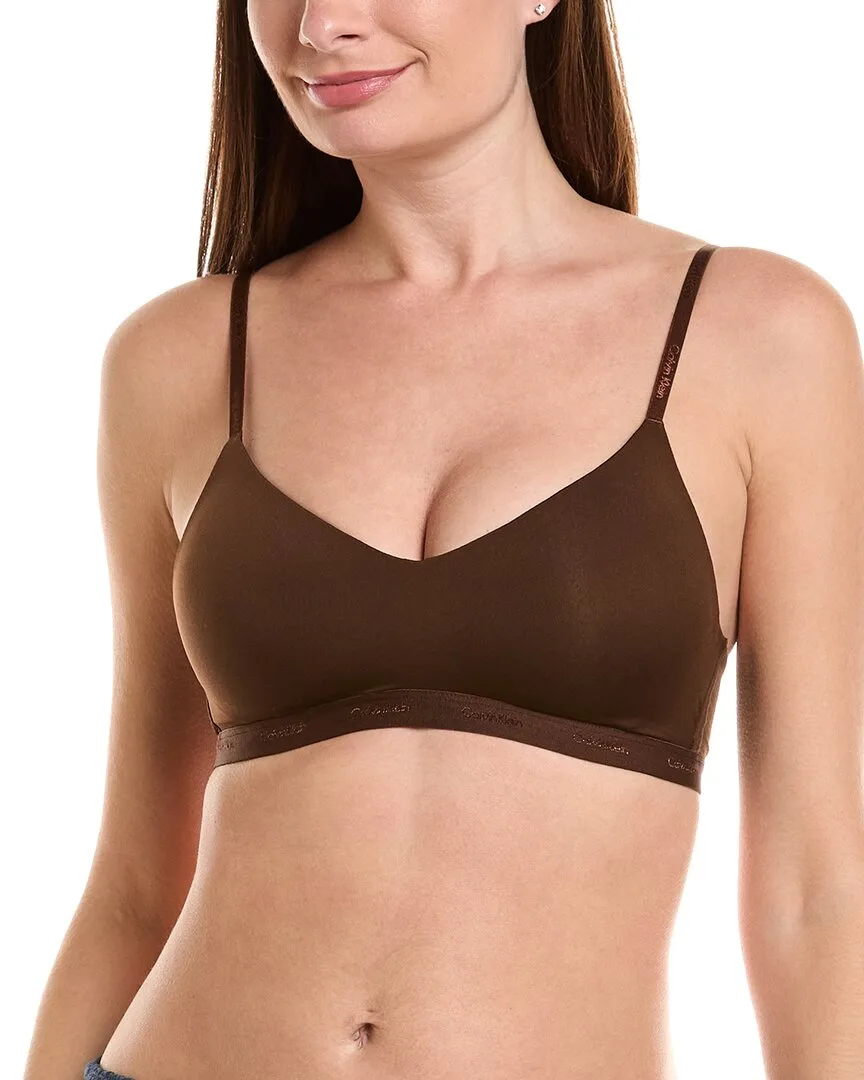 Form to Body Lightly Lined Bralette by Calvin Klein