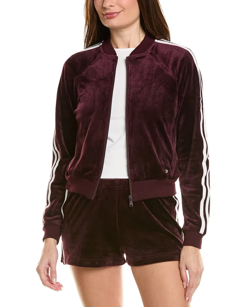 Heritage Velour Bomber Jacket