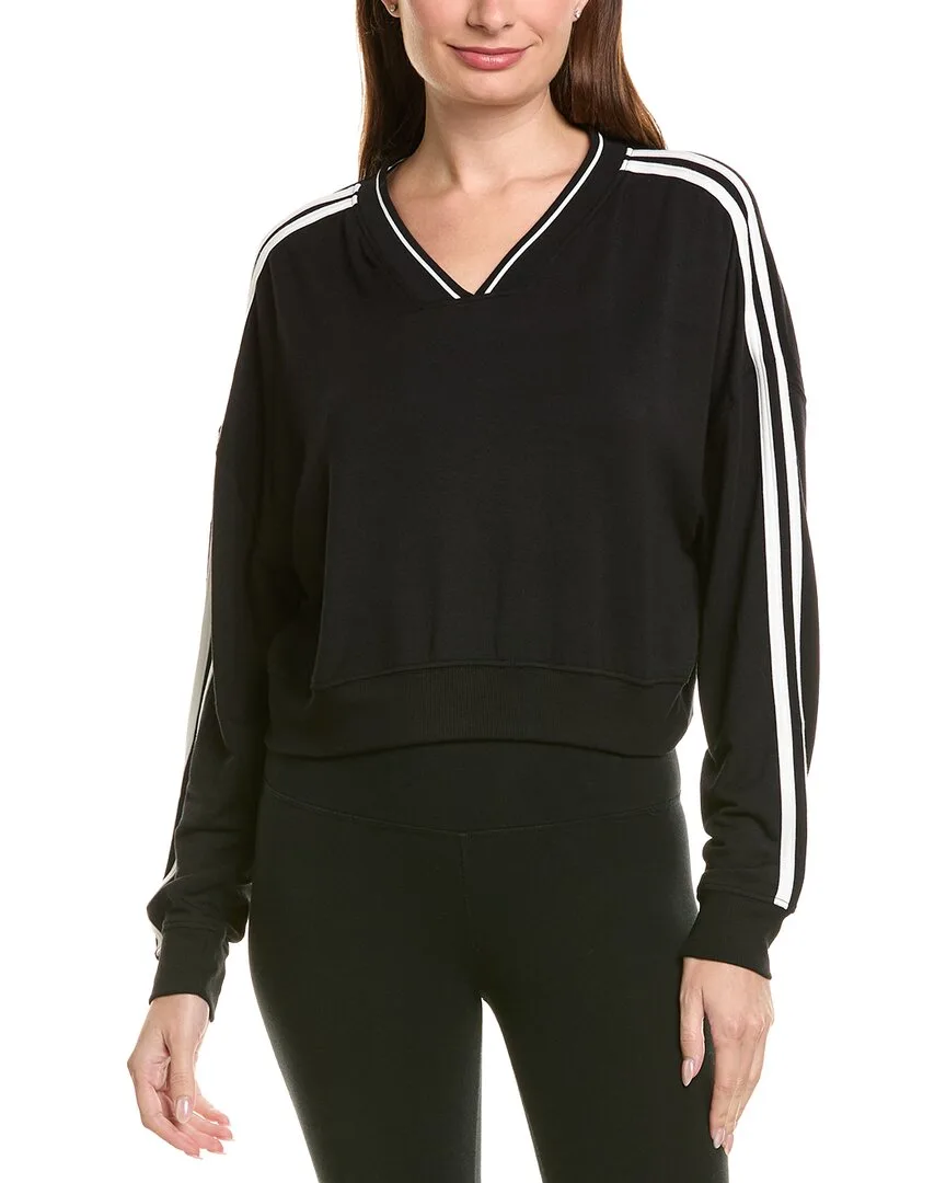 Ellie Fleece V-Neck Sweatshirt