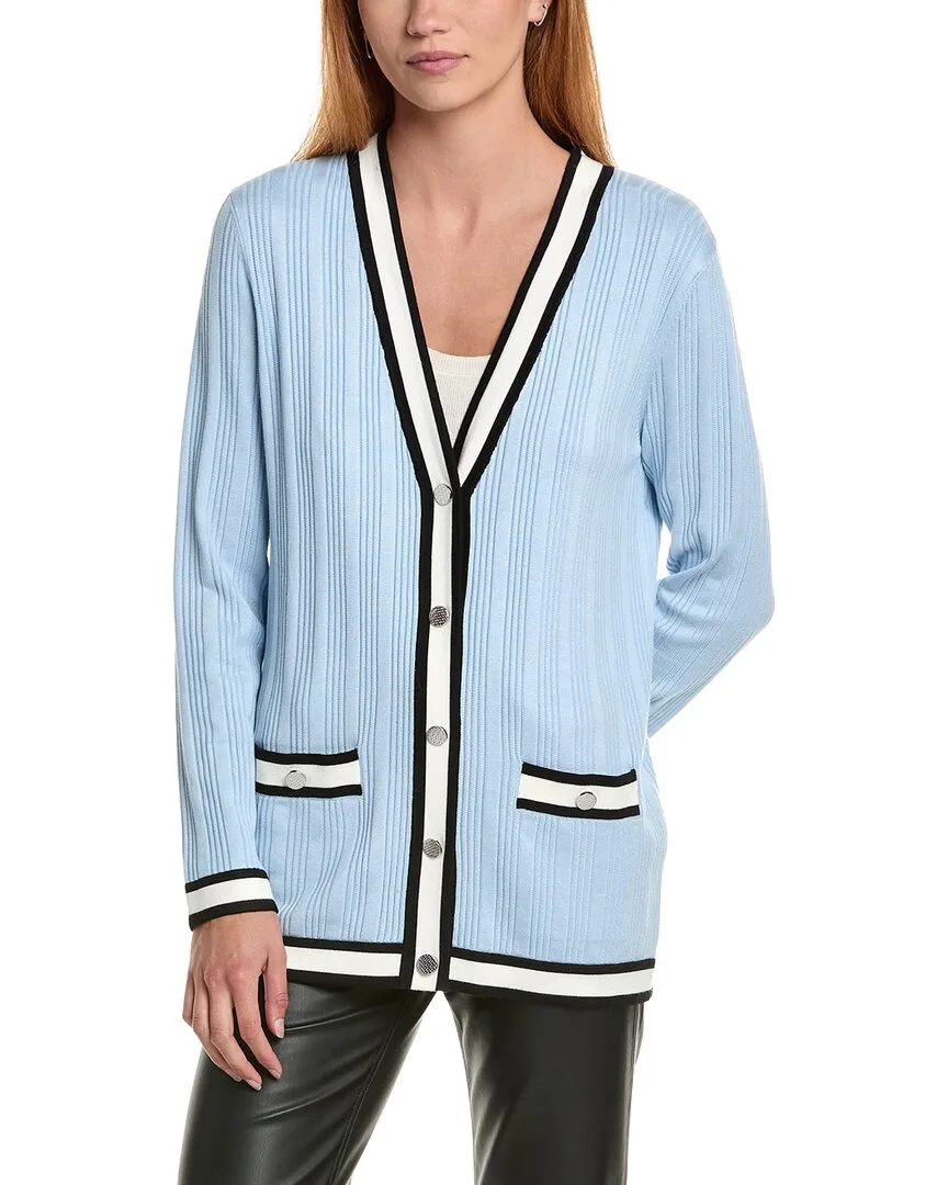 V-Neck Cardigan by Karl Lagerfeld