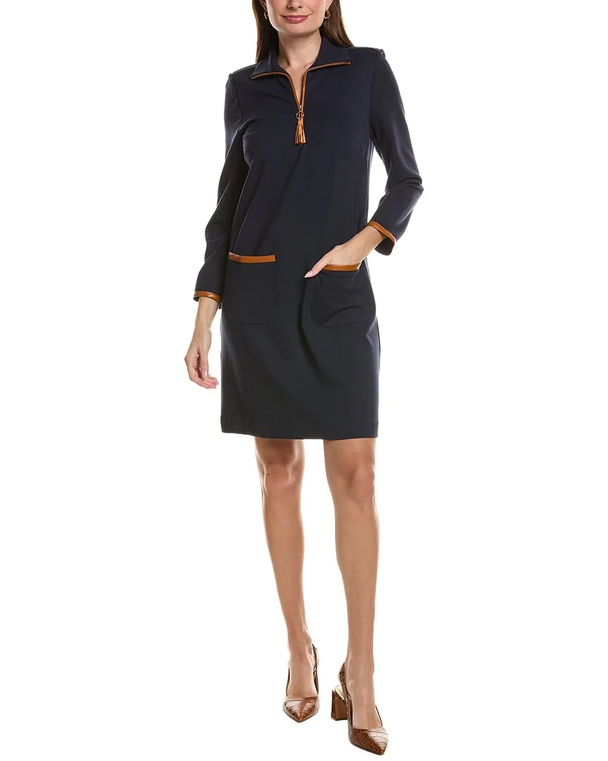 Helena Ponte Trimmed Dress by Tyler Be