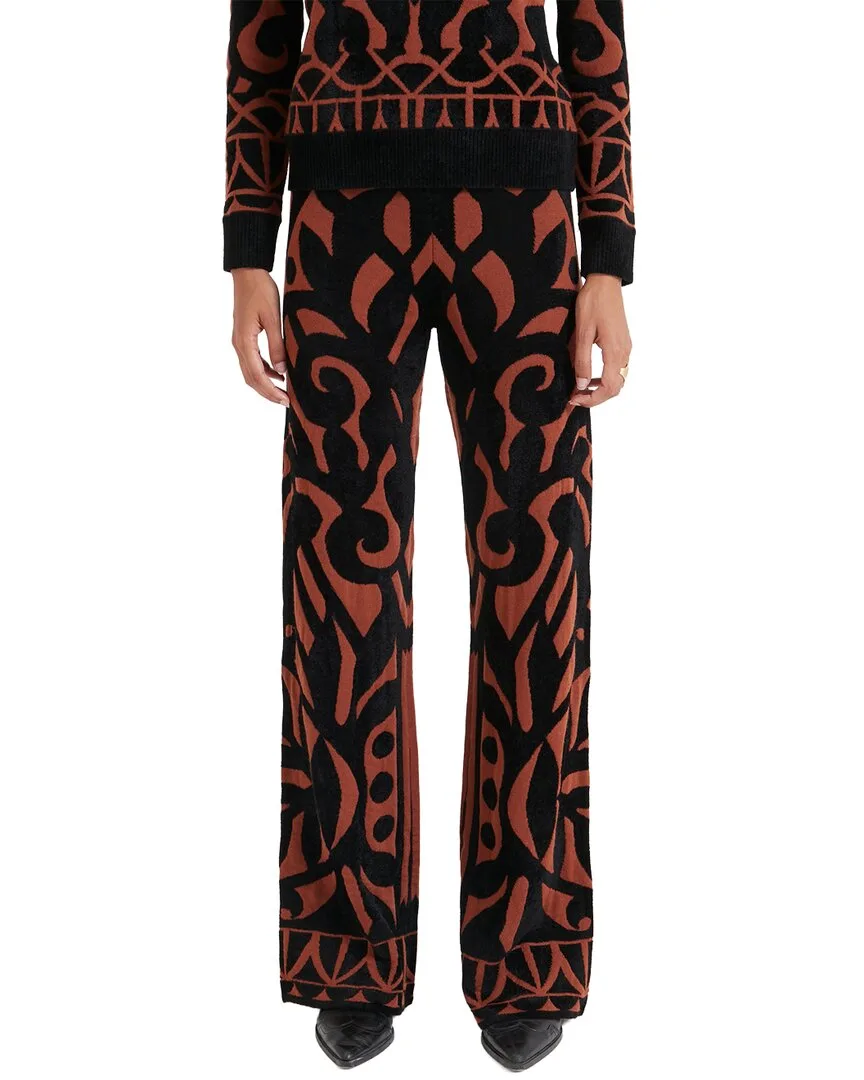 Jani Wool Knit Trouser by Temperley
