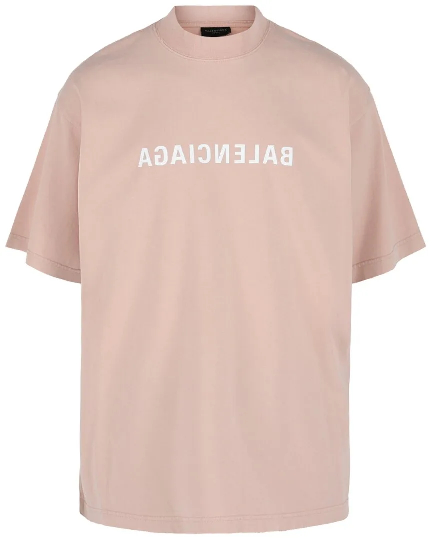 Mirrored Graphic Logo T-Shirt by Balenciaga