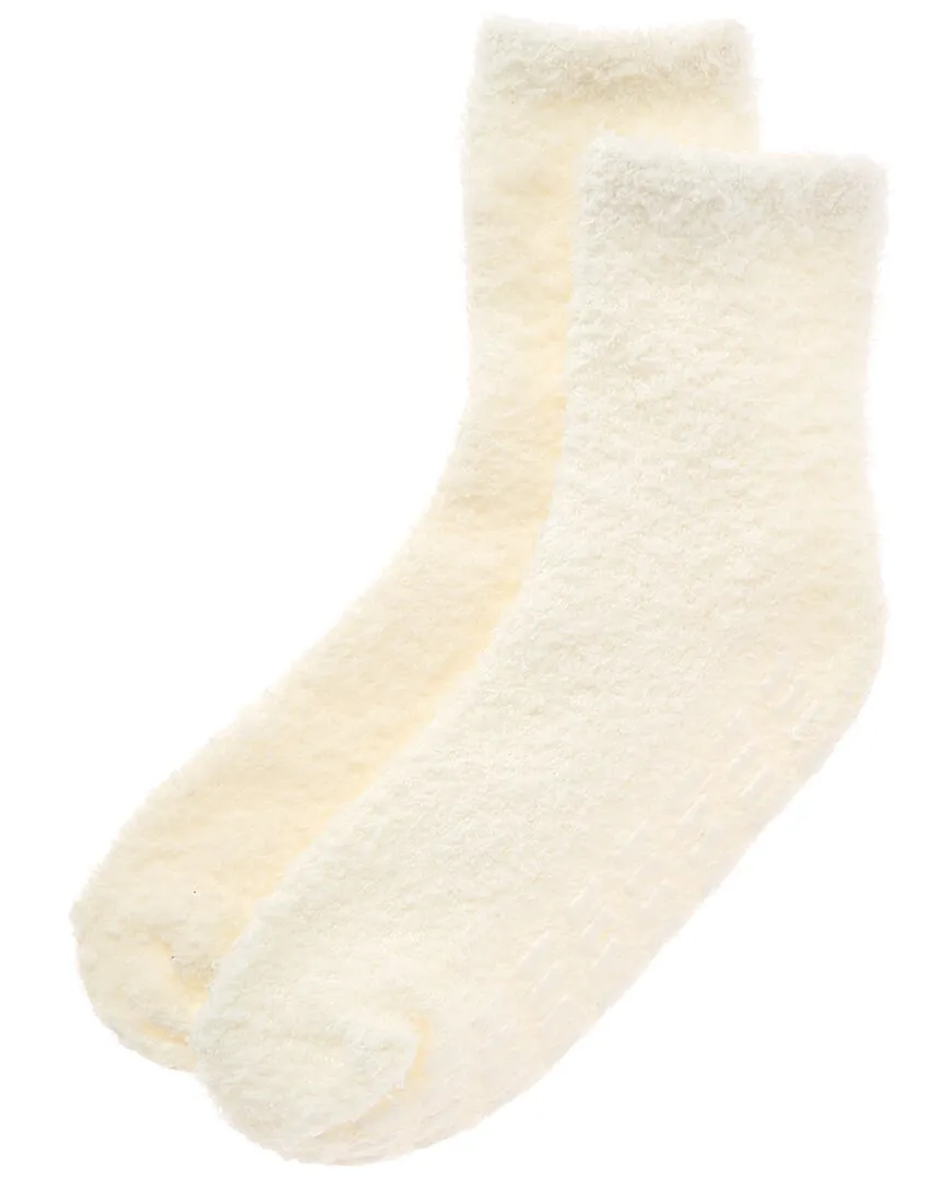 3Pc Velour Plush Pajama with Cozy Socks by Haute Dreamz