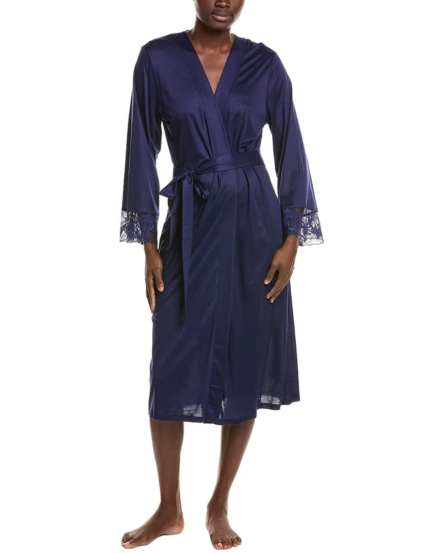 Eva Lace Accented Robe by Hanro