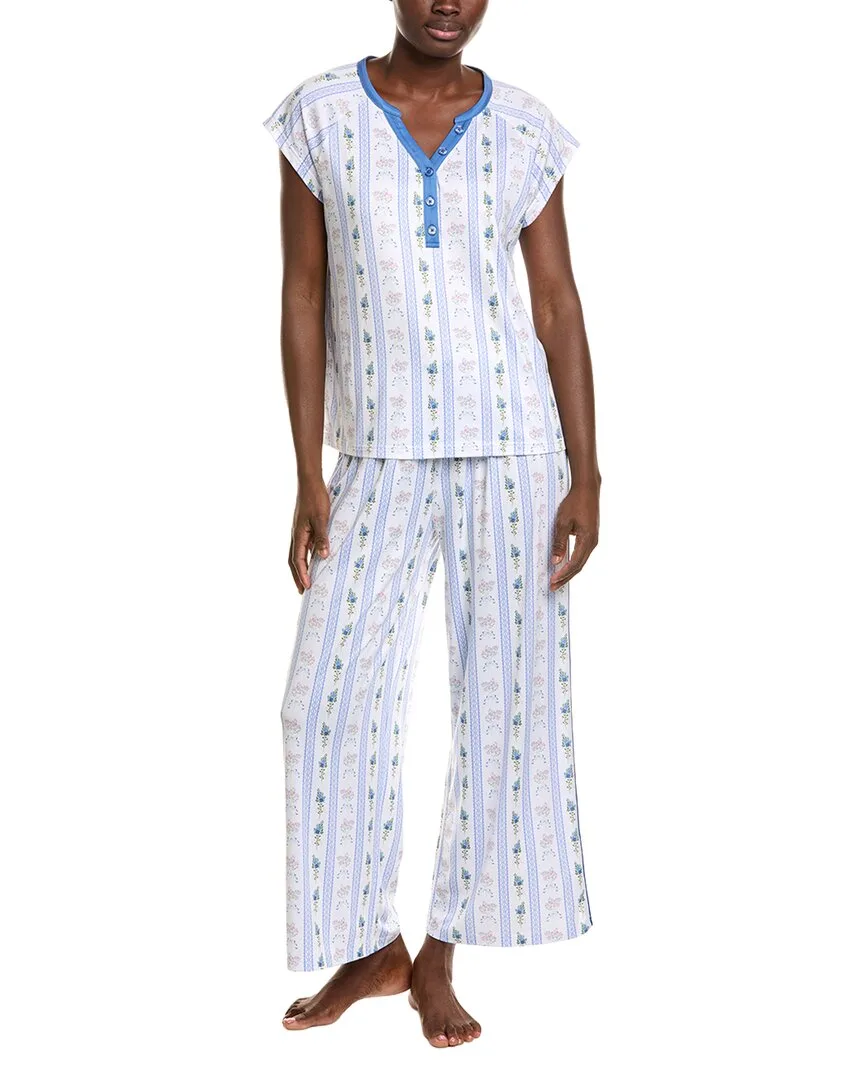 2Pc Henley & Pant Set
