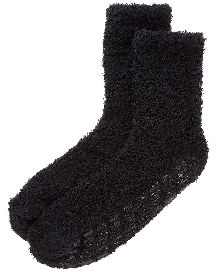 3Pc Velour Plush Jogger with Cozy Socks by Haute Dreamz
