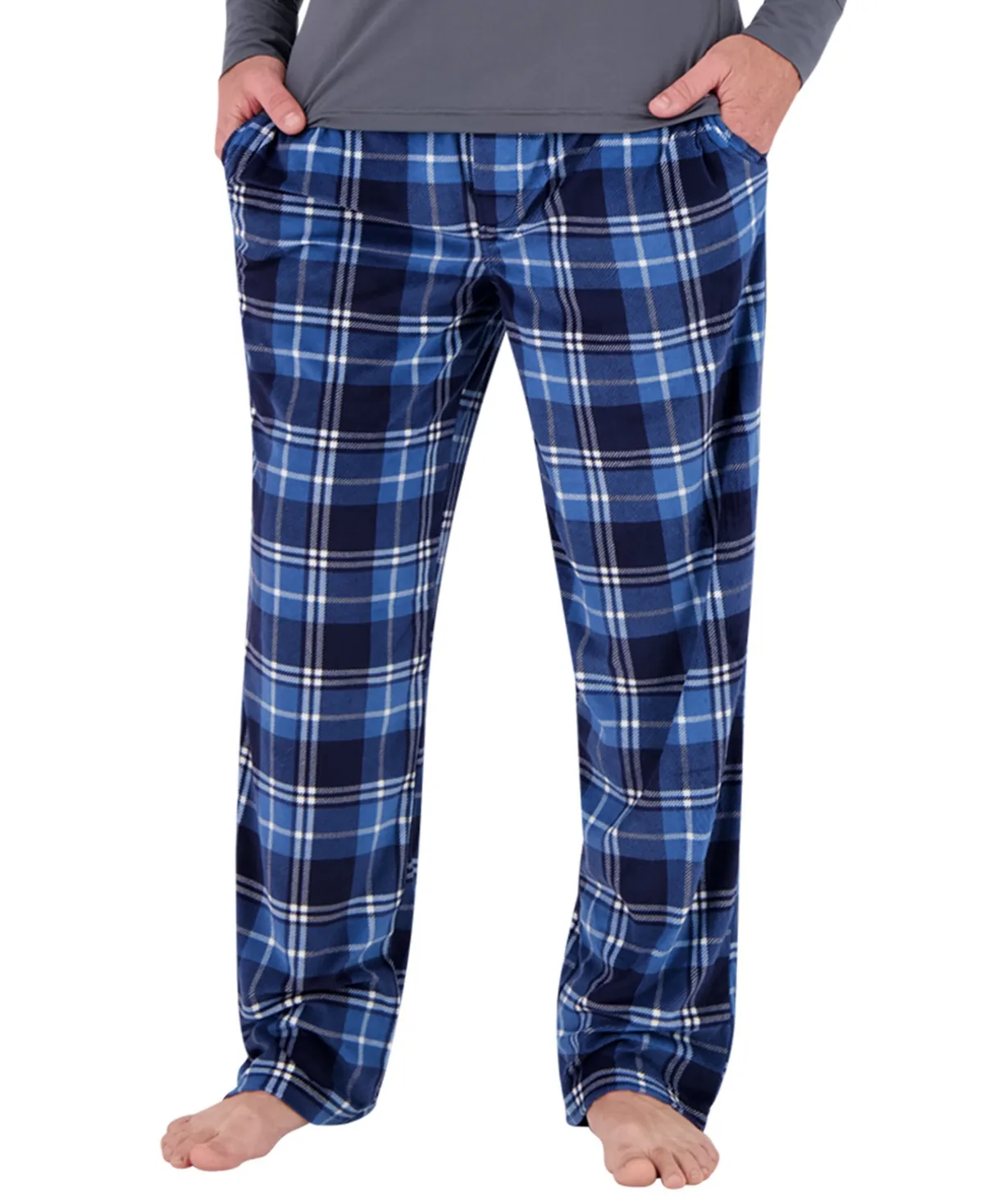 Marcus Microplush Plaid Pajama Pants by Heat Holders