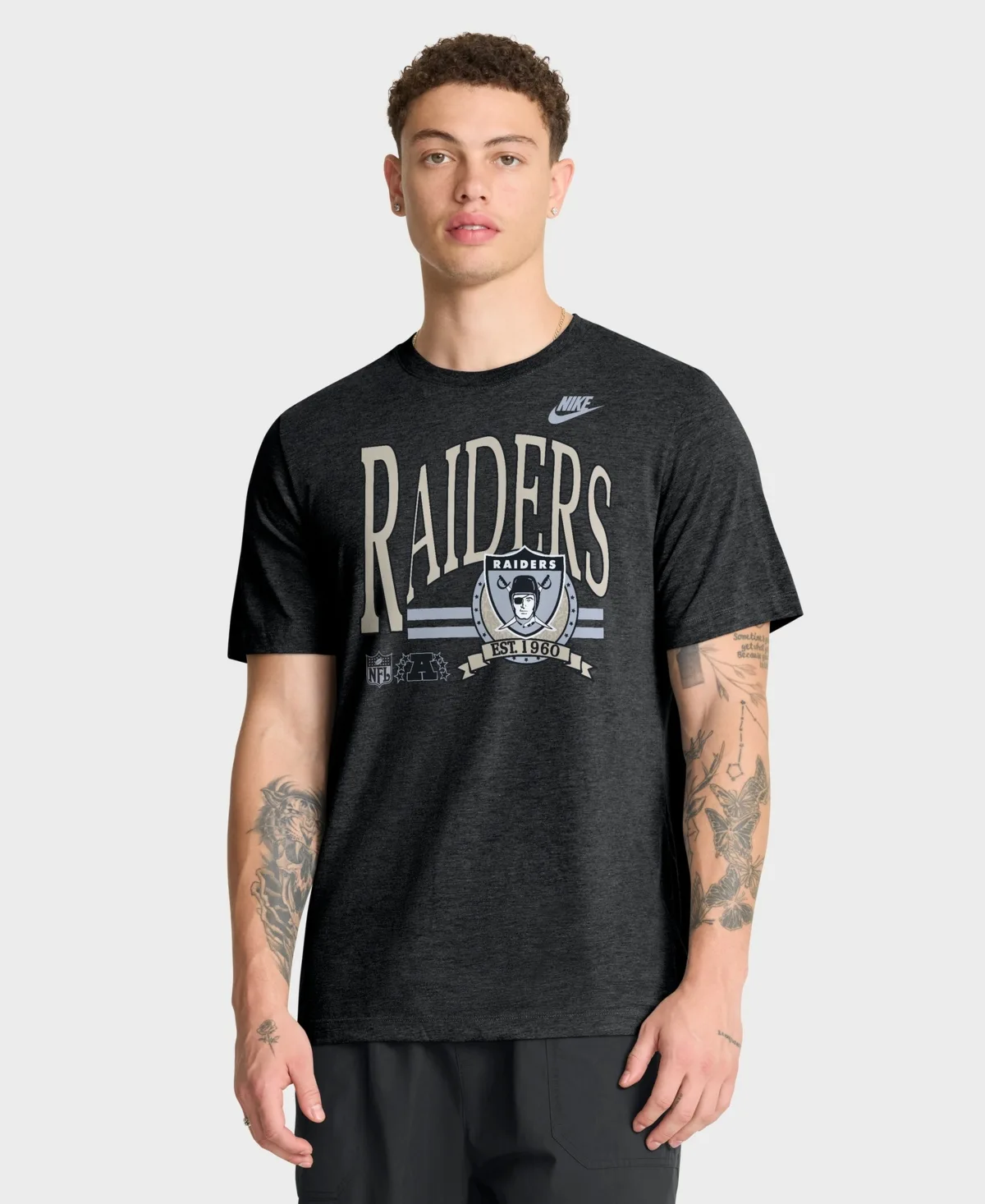 Las Vegas Raiders Rewind Tri-Blend T-Shirt by Nike