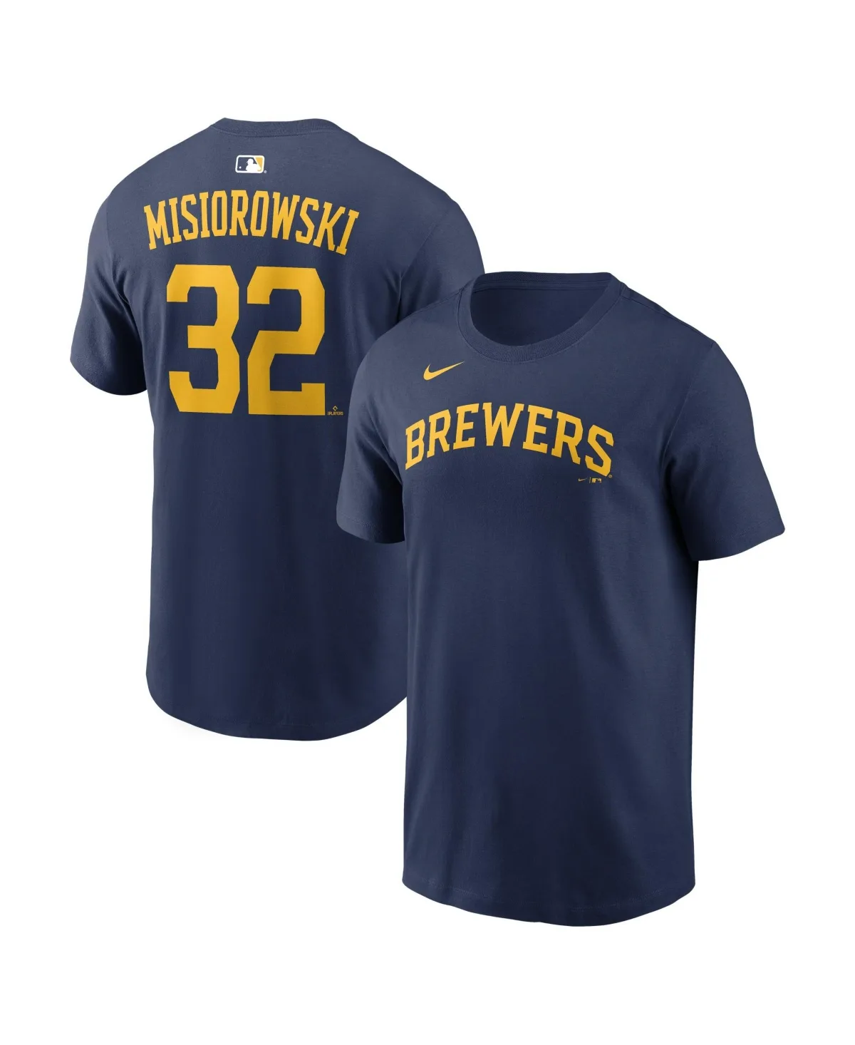 Jacob Misiorowski Milwaukee Brewers Name & Number T-Shirt