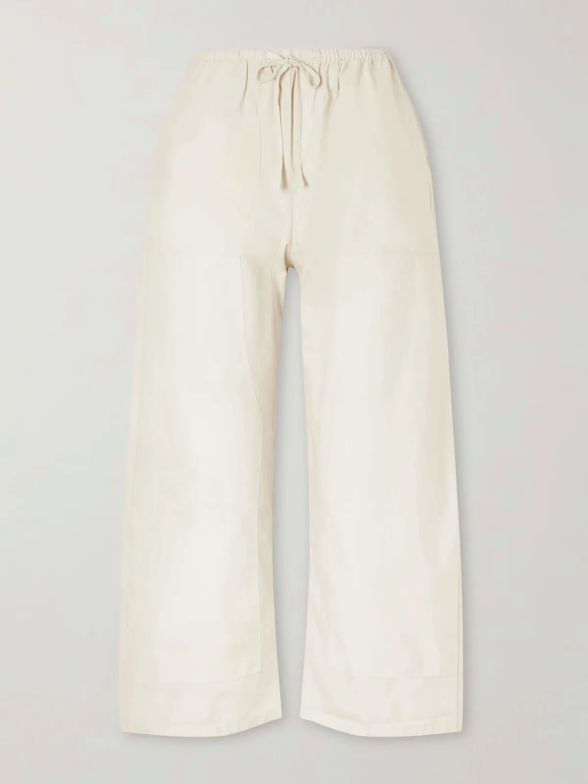 - Kyoto Cotton Wide-leg Pants -