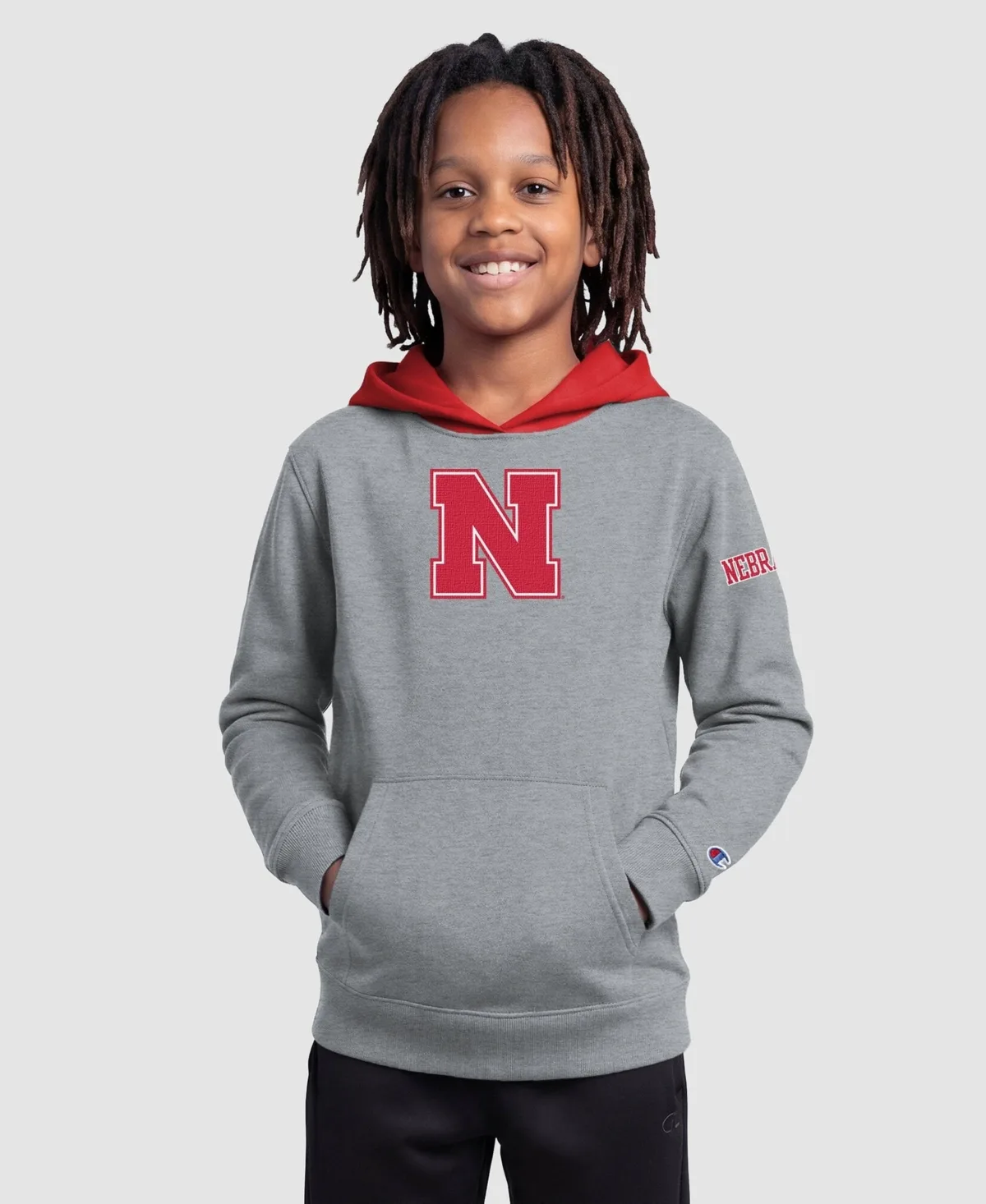 Nebraska Huskers Fleece Hoodie by Champion