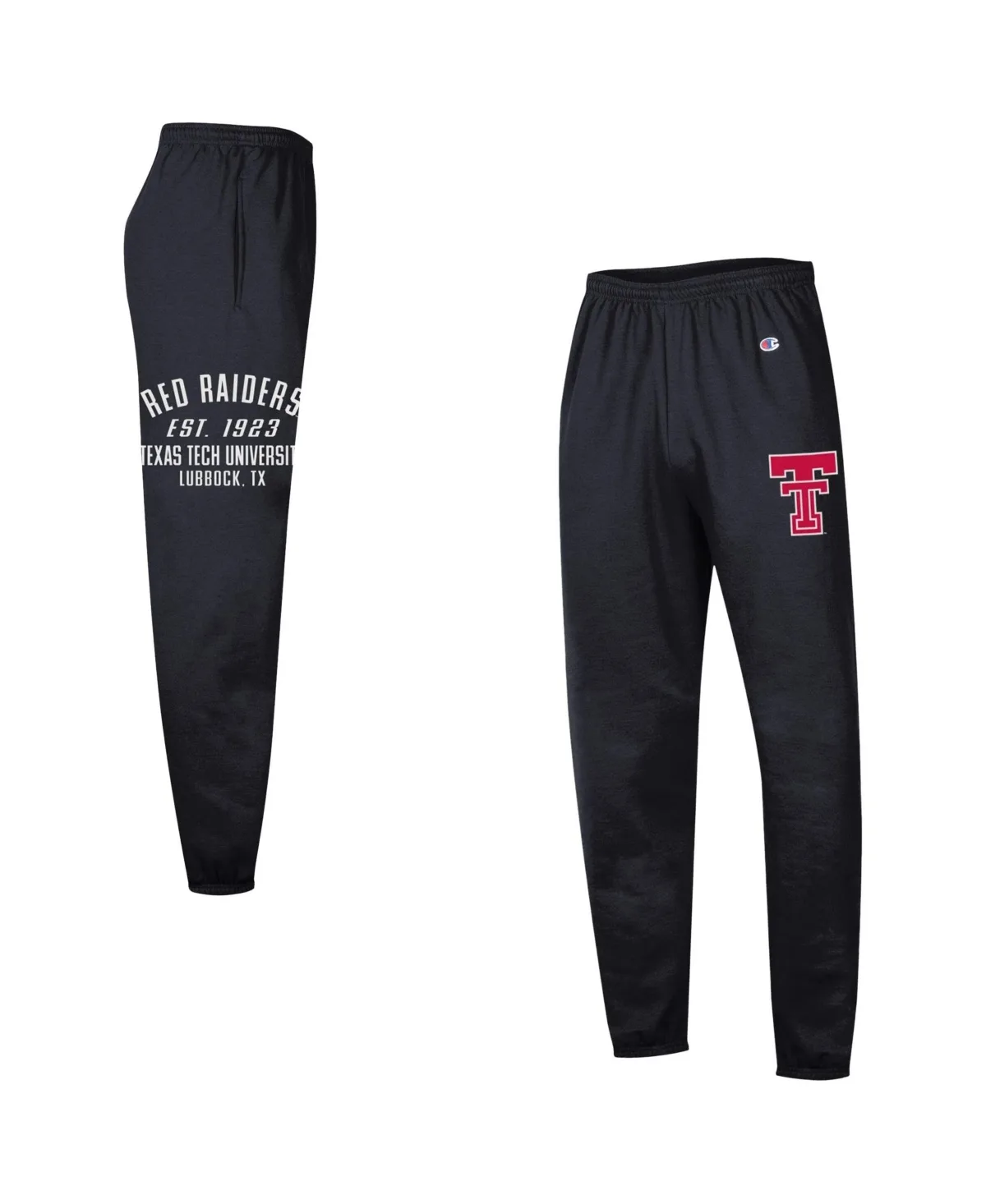 Texas Tech Red Raiders Powerblend Banded Fleece Sweatpants by Champion