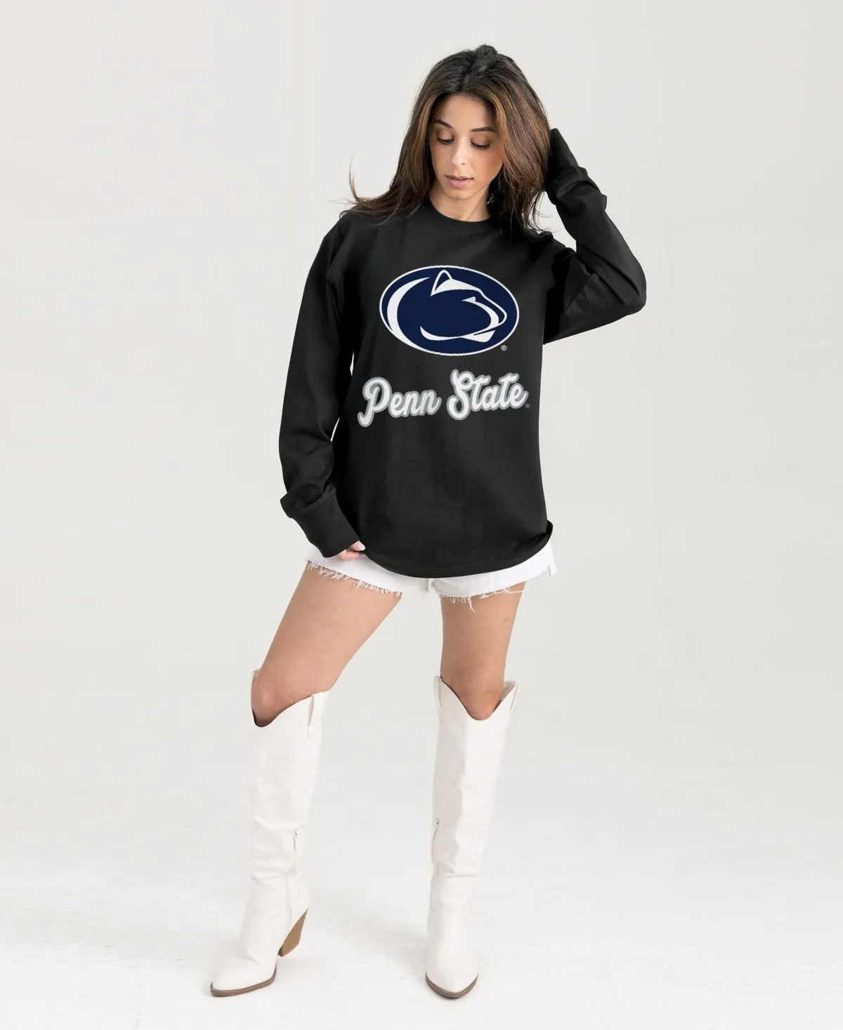 Penn State Nittany Lions Oversized Honor Roll Long-Sleeve T-Shirt