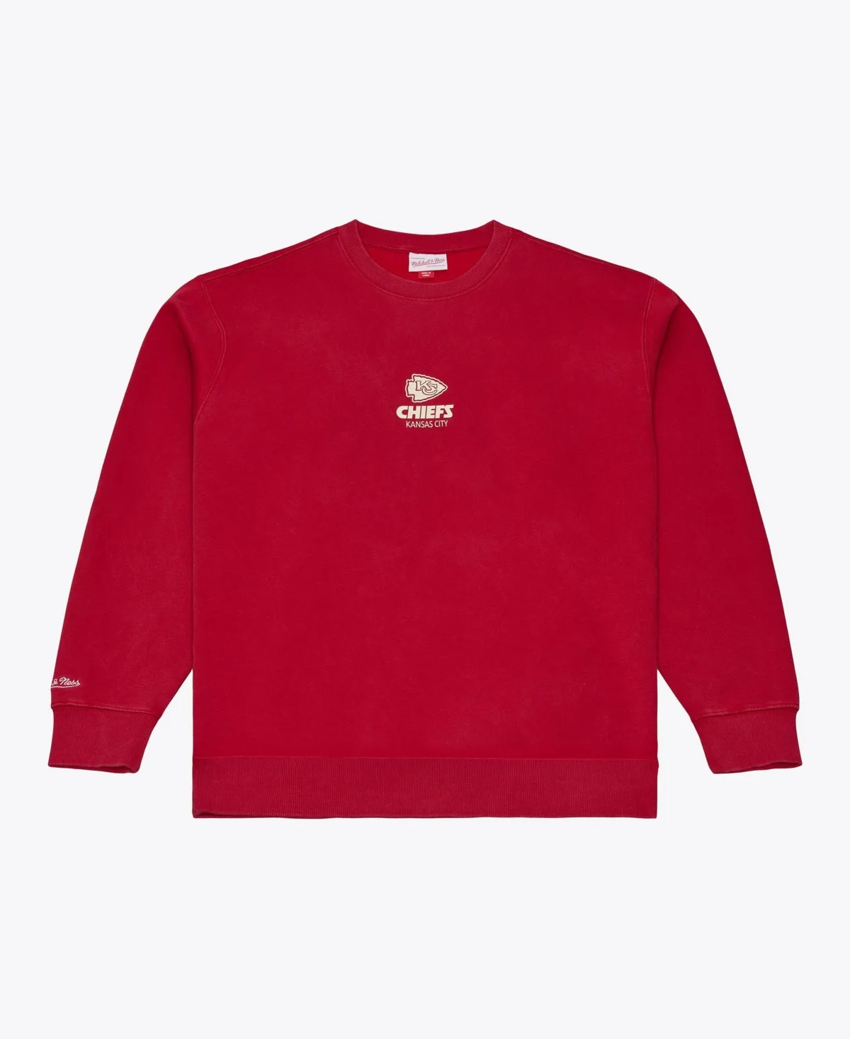 Kansas City Chiefs Core Essentials Micro Logo Fleece Sweatshirt