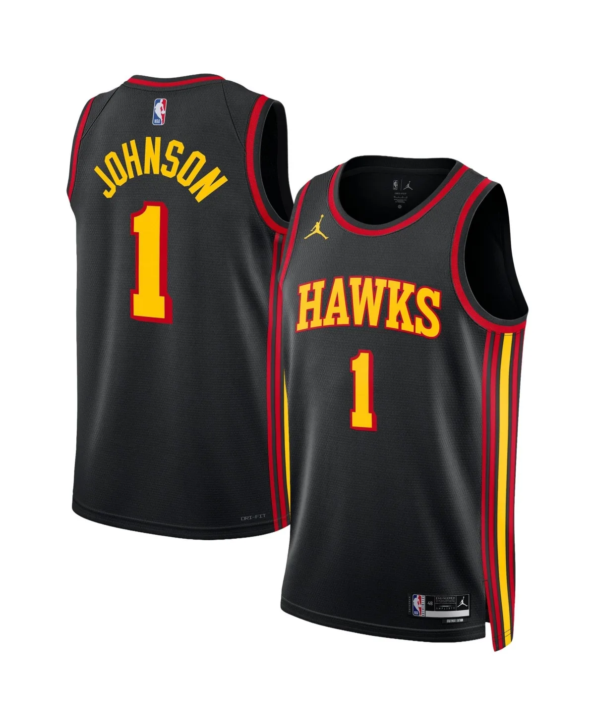 Jalen Johnson Atlanta Hawks Swingman Statement Edition Jersey by Jordan