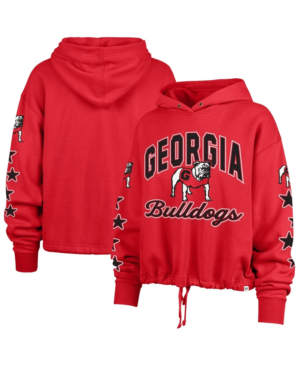 Georgia Bulldogs Starry Eyed Venice Pullover Hoodie