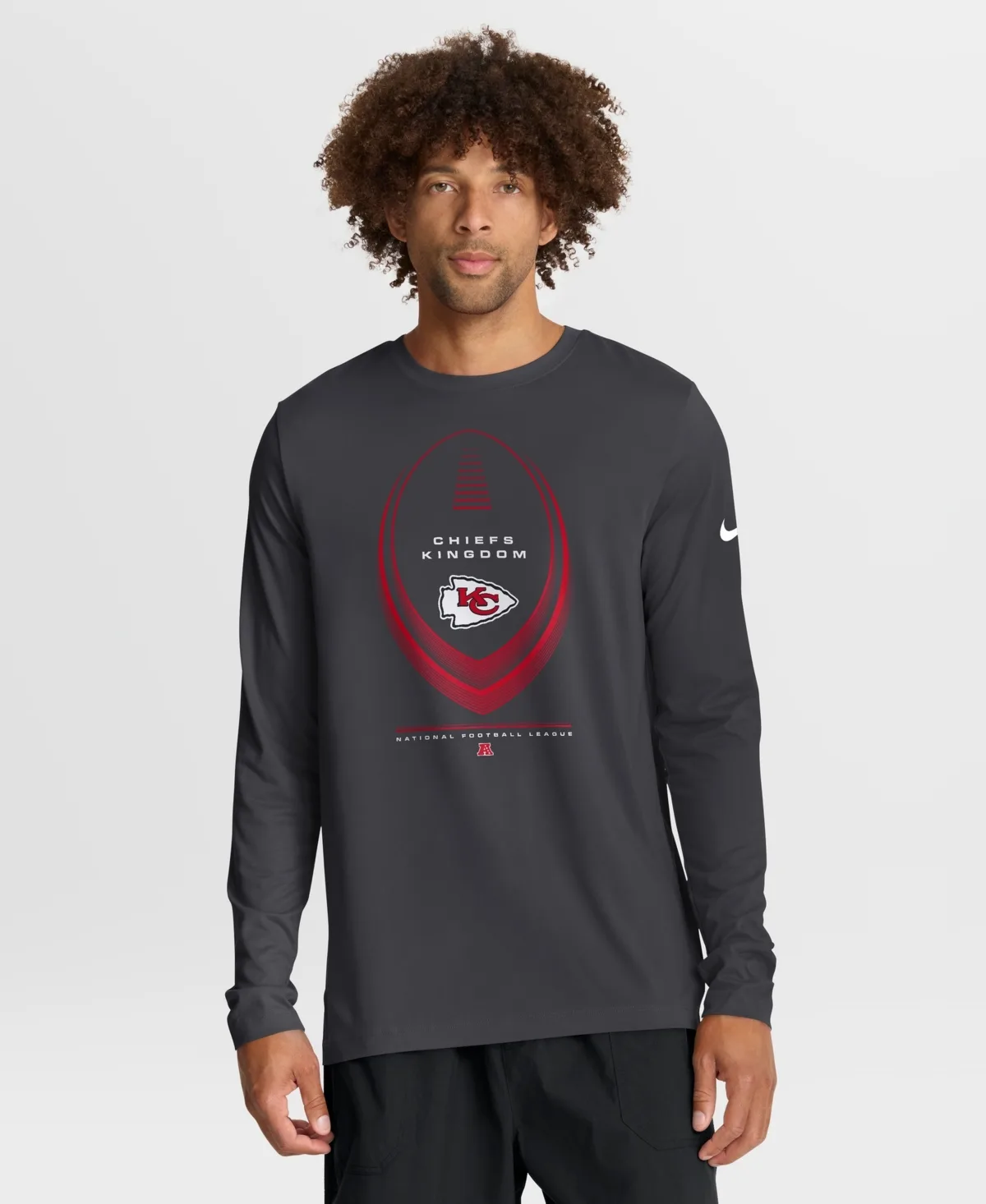 Kansas City Chiefs Legend Icon Dri-Fit Long-Sleeve T-Shirt by Nike