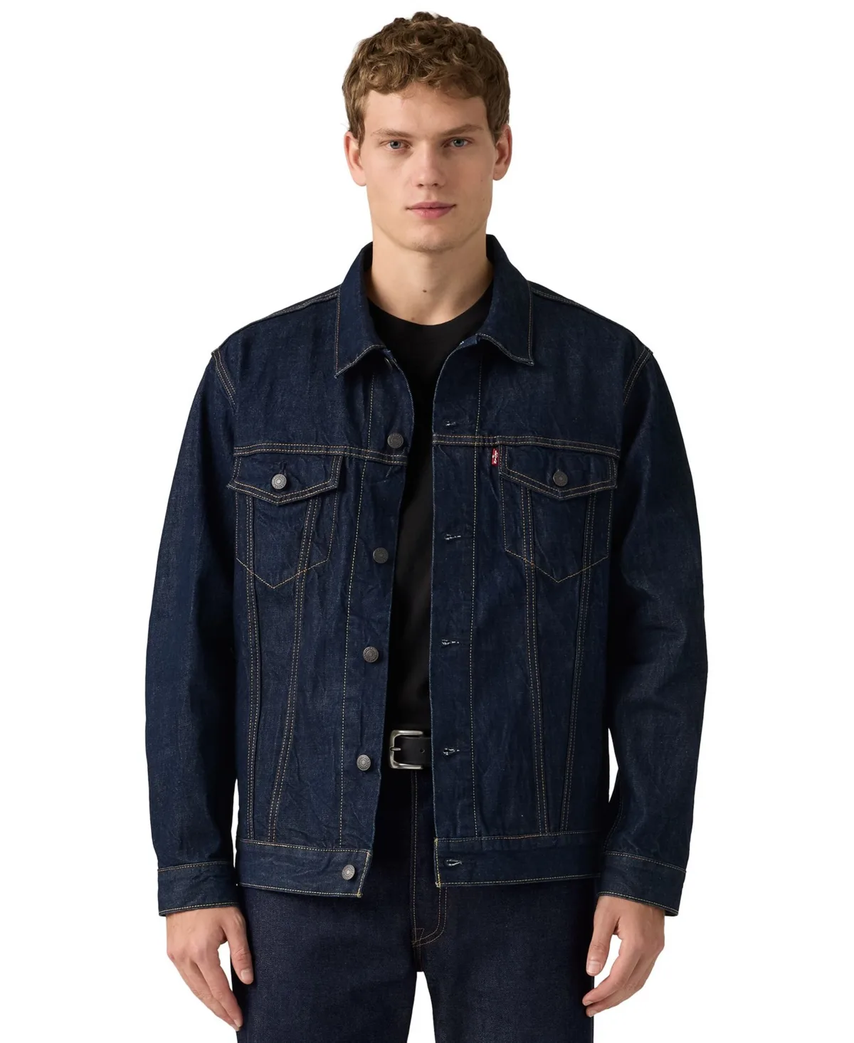 Trucker Regular-Fit Point Collar Denim Jacket by Levi's