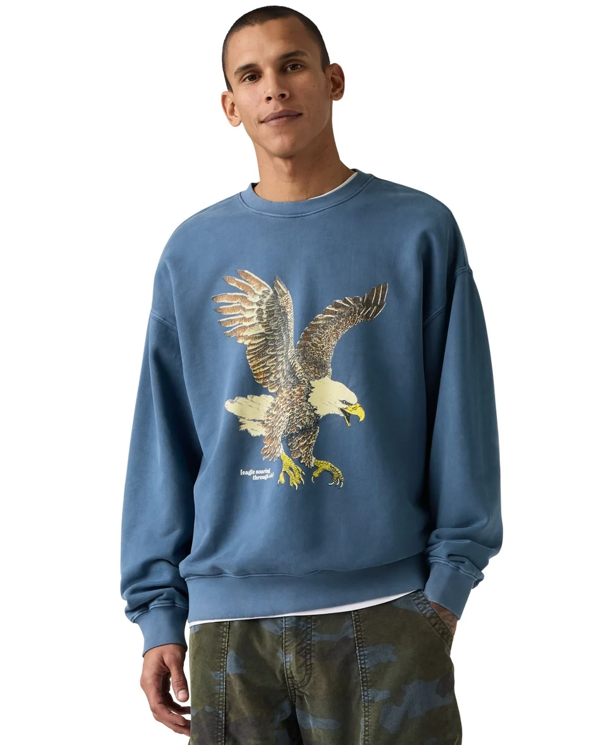 Sunset Crewneck Long-Sleeve Graphic Sweatshirt by Levi's