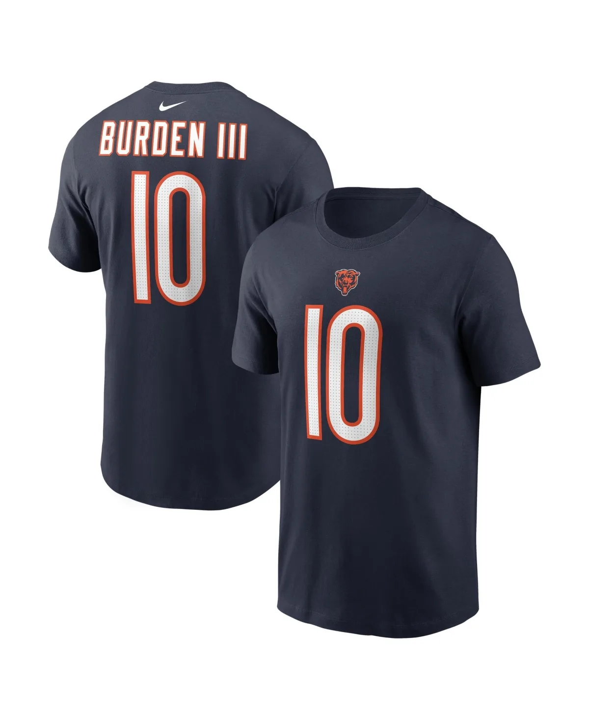 Luther Burden III Chicago Bears Name & Number T-Shirt by Nike