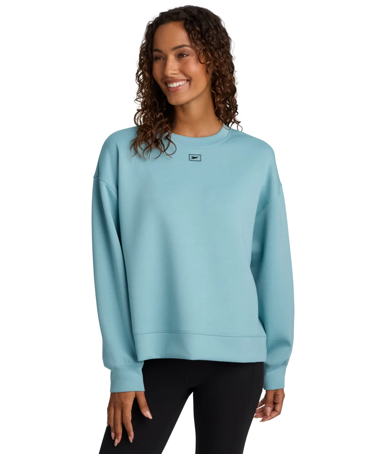 Relaxed-Fit Double Knit Crew Sweatshirt by Reebok