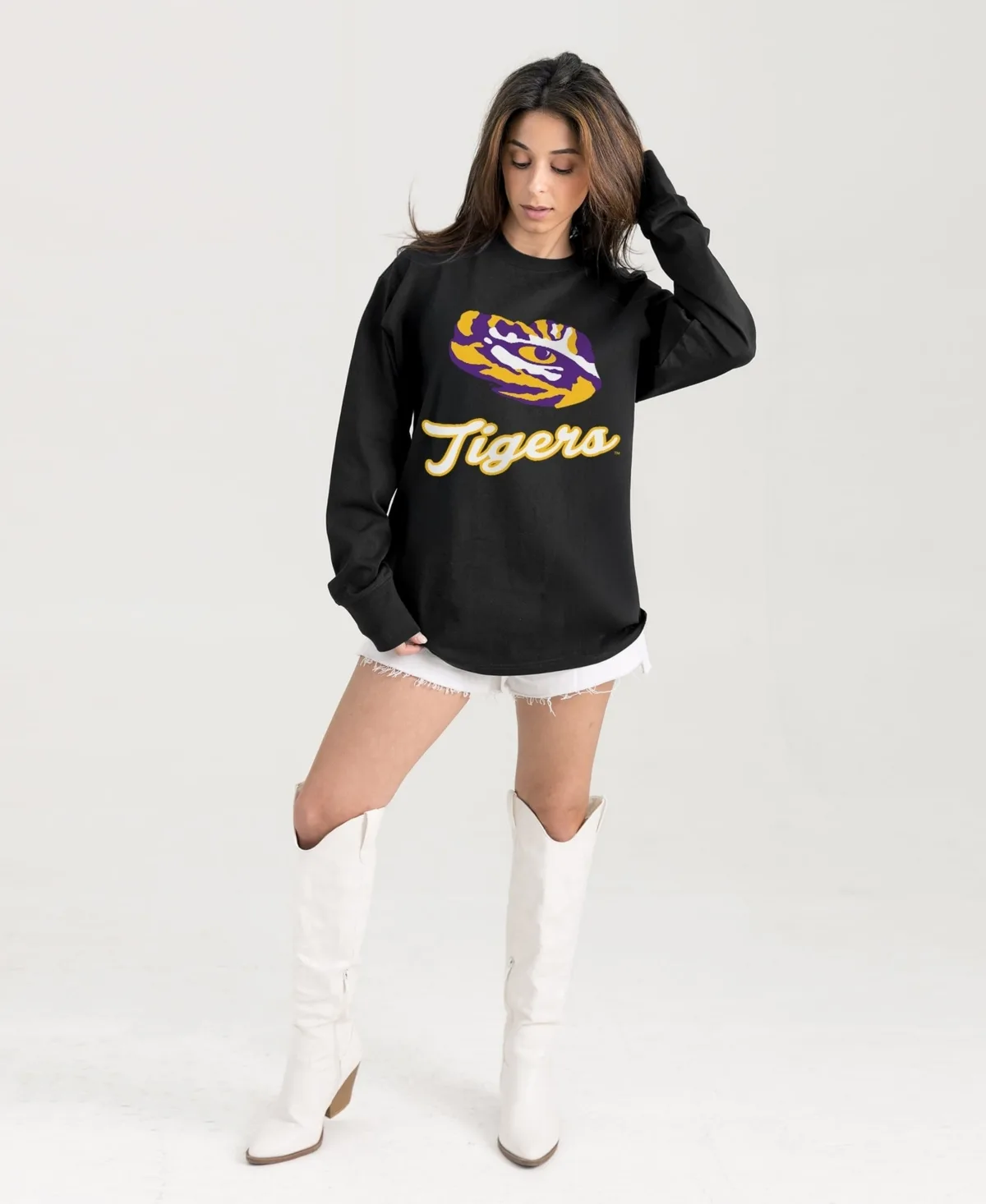 Lsu Tigers Oversized Honor Roll Long-Sleeve T-Shirt