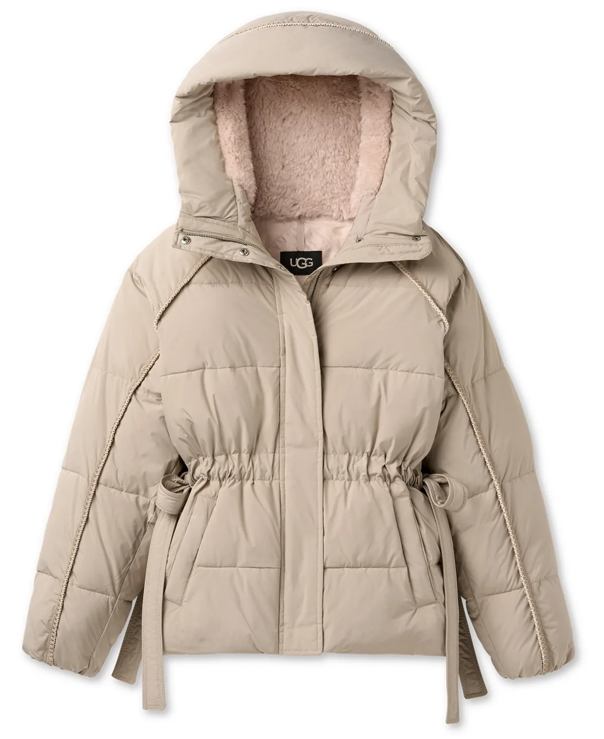 Renly Relaxed-Fit Hooded Neck Puffer Jacket by UGG