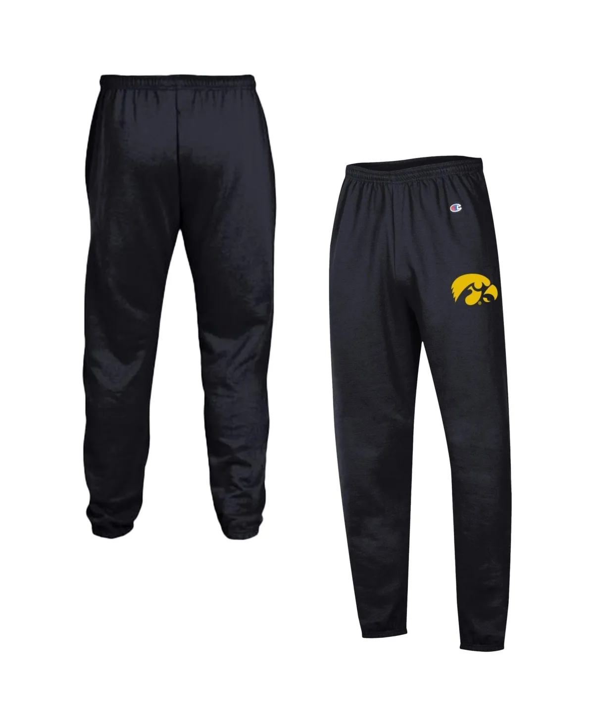 Iowa Hawkeyes Powerblend Banded Fleece Sweatpants by Champion