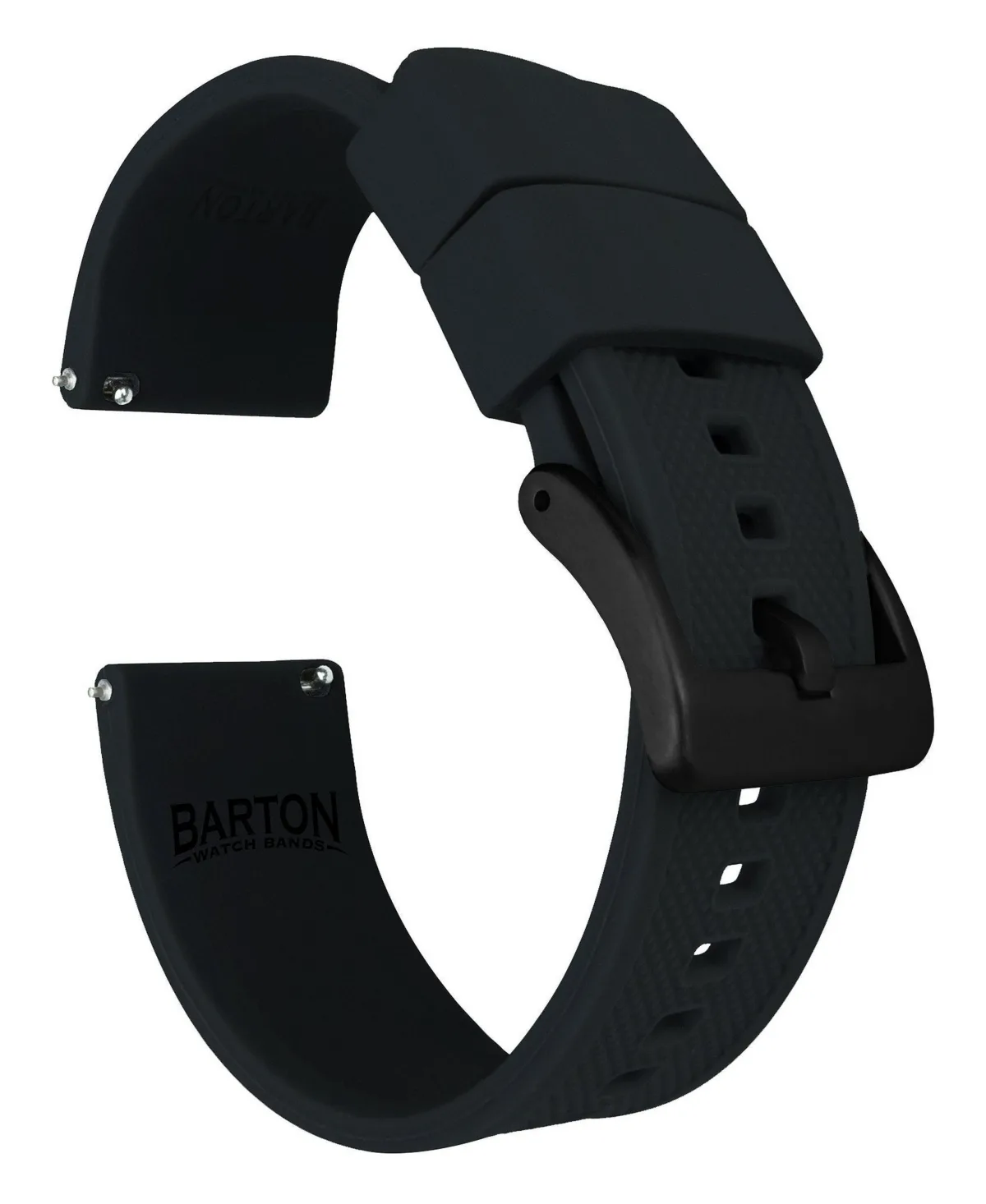 Elite Silicone Quick-Release Watch Band by Barton Watch Bands