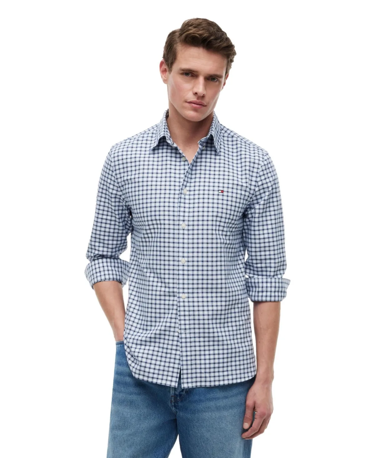 Heritage Oxford Check Shirt by Tommy Hilfiger