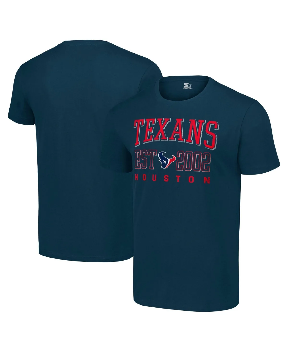 Houston Texans Distressed Graphic T-Shirt by Starter