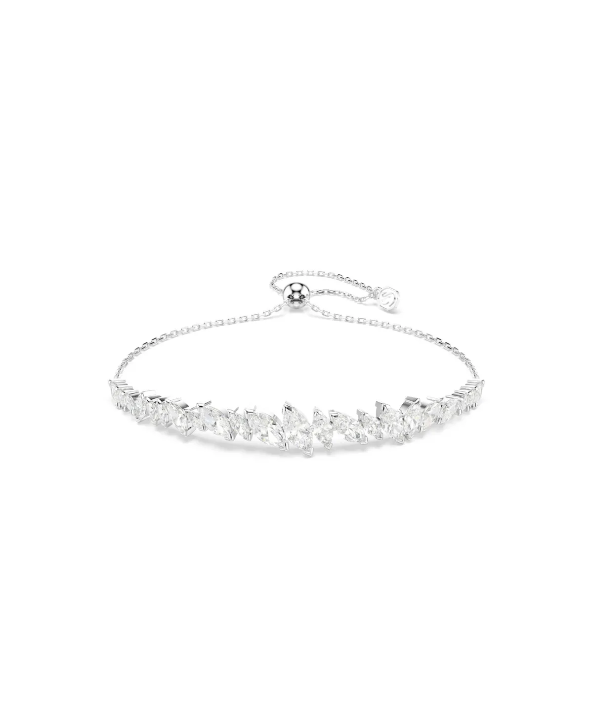 Zirconia White Marquise-Cut Adjustable Bracelet by Swarovski