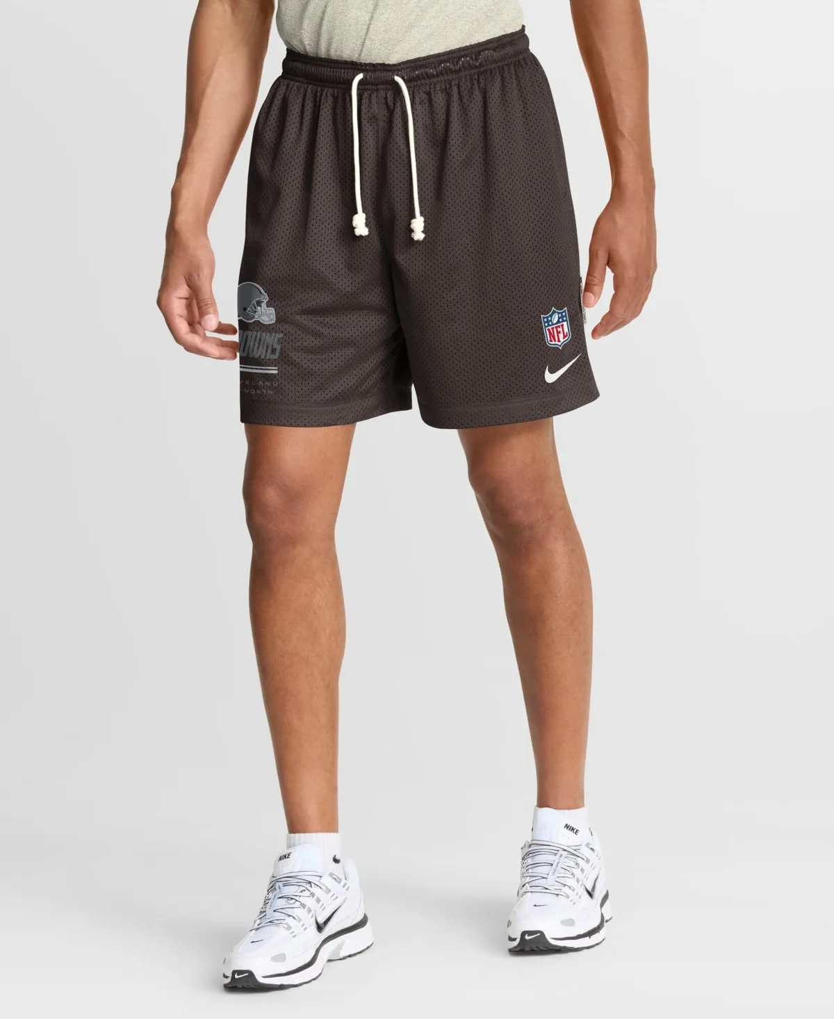 Cleveland Browns Sideline Standard Issue Dri-Fit Reversible Shorts by Nike