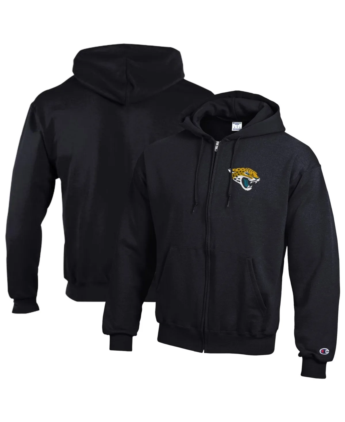 Jacksonville Jaguars Powerblend Fleece Full-Zip Hoodie