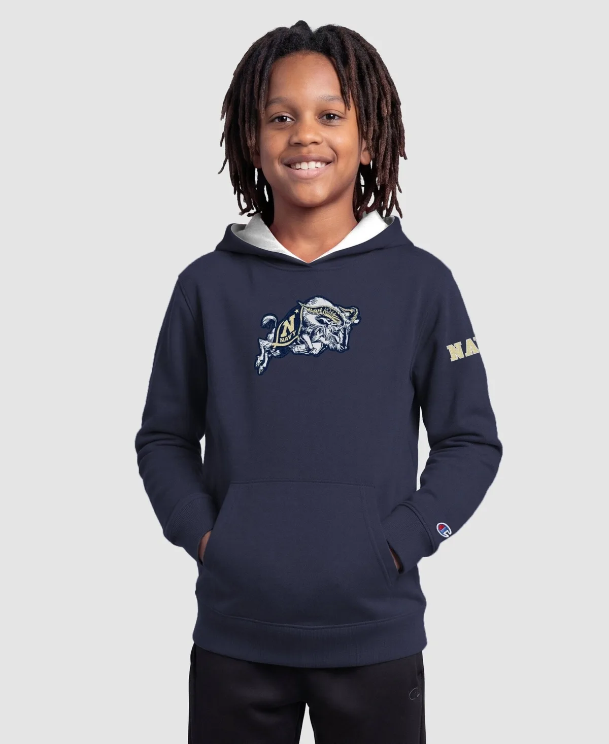 Navy Midshipmen Fleece Hoodie by Champion