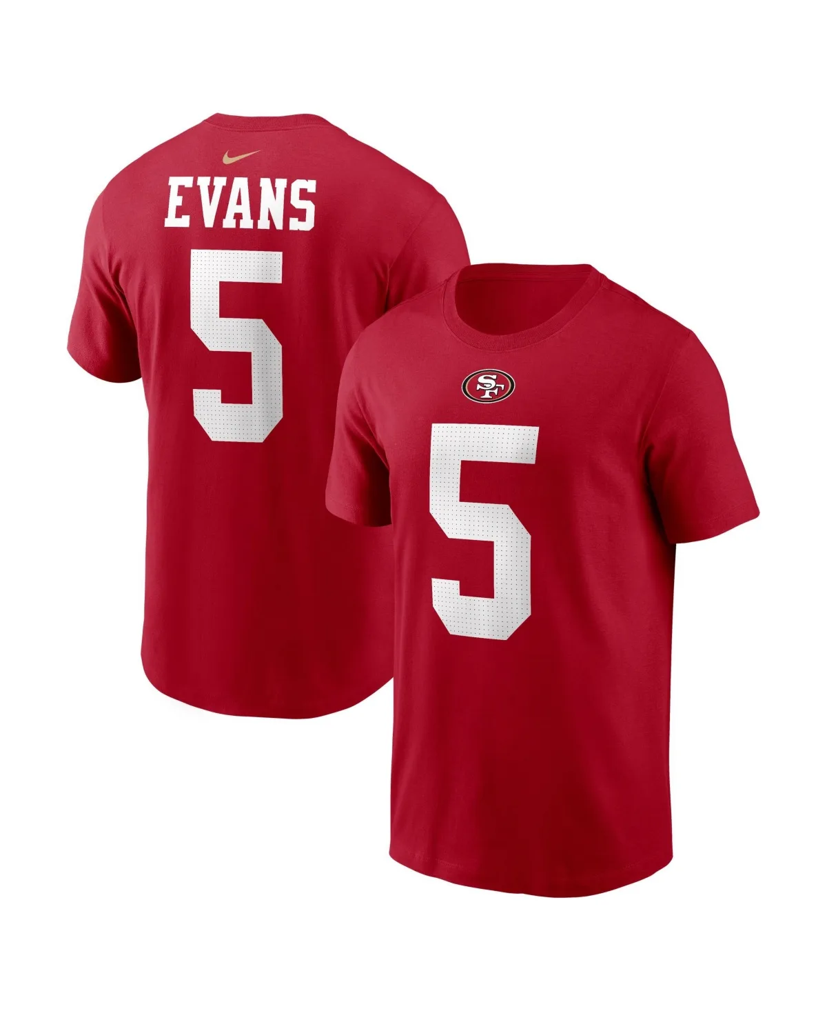 Mike Evans San Francisco 49ers Name & Number T-Shirt by Nike