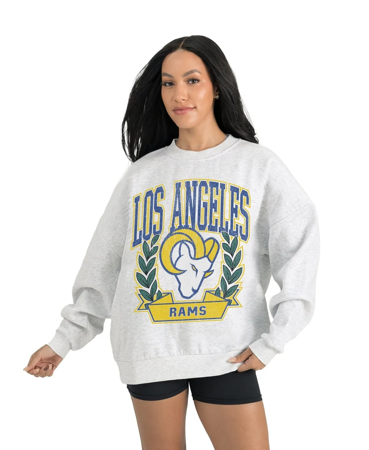 Los Angeles Rams Oversized Heritage Premium Fleece Sweatshirt