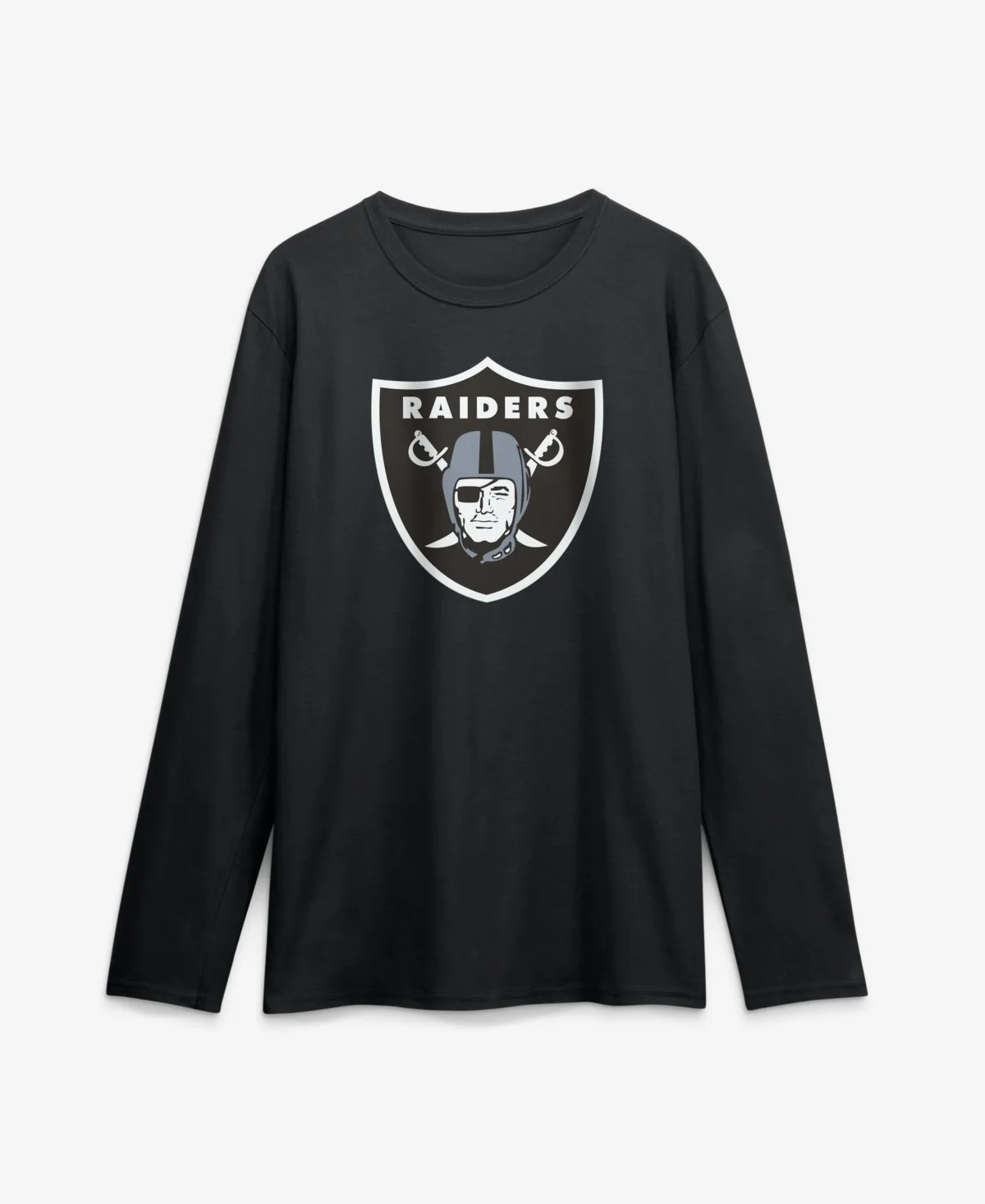 Las Vegas Raiders Primary Logo Long-Sleeve T-Shirt
