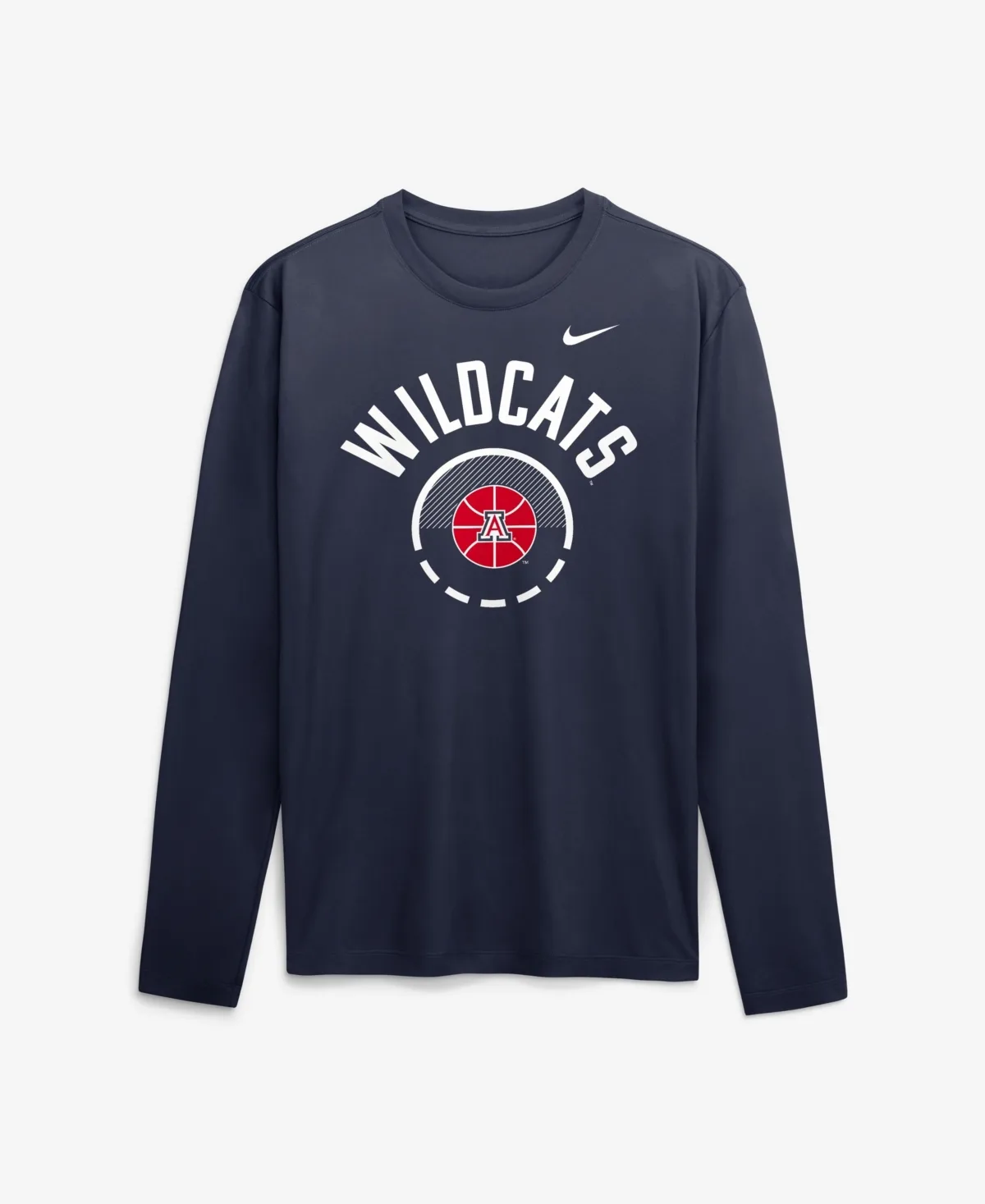 Arizona Wildcats 2026 Courtside Basketball Shootaround Legend Dri-Fit Long-Sleeve T-Shirt by Nike