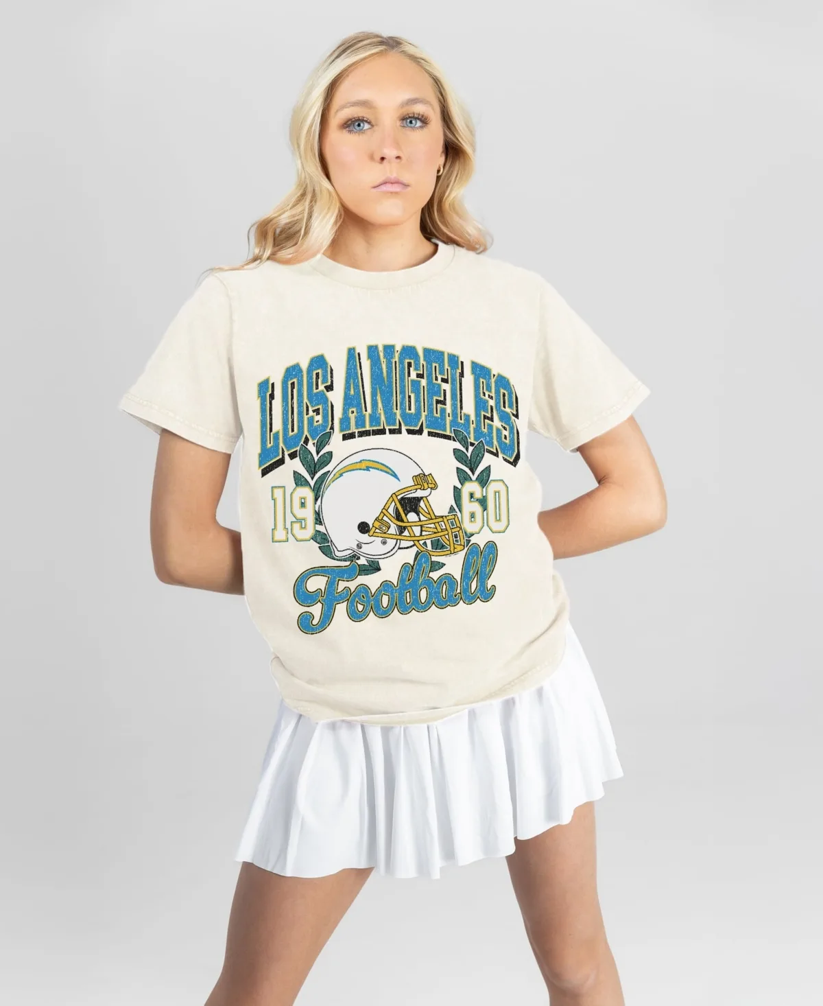 Los Angeles Chargers Raised on Victory T-Shirt
